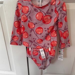 Carter's Cherry Print Swimsuit - brand new